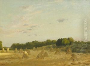 Untitled (haystack) by Carl Hampel