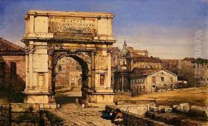 The Arch of Titus, Rome by William Wyld