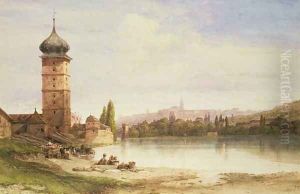 Prague, Czechoslovakia by William Wyld