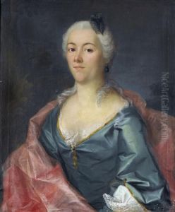 Portrat Einer Adligen Dame by Emmanuel Jakob Handmann