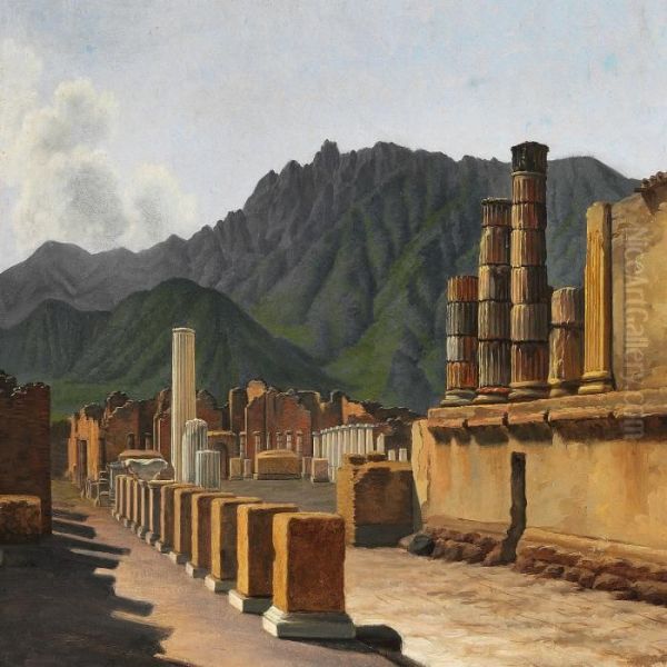 View Of Casa Di Ariadne In Pompeii - view 1
