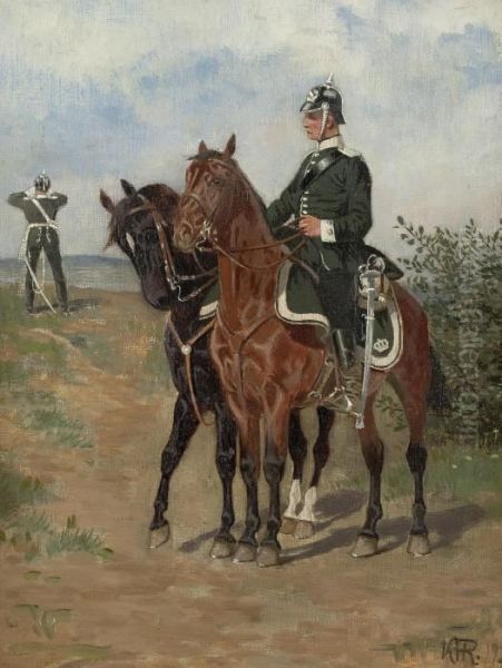 Prussian Cavalryman - view 1
