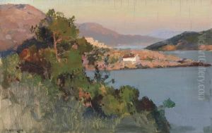 View Of The Dalmatian Coast by Aleksei Vasilievich Hanzen