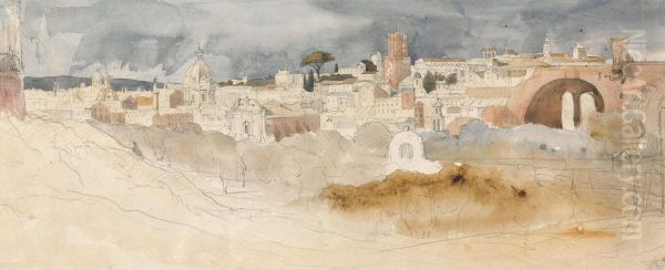 Rome from the Palatine Hill - view 1