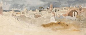 Rome from the Palatine Hill by William Wyld
