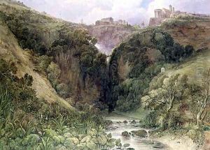 The Falls of Tivoli by William Wyld