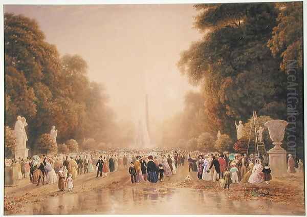The Tuileries, c.1840 - view 1