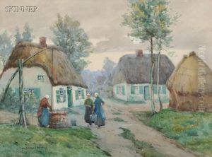 Washerwomen By A Well thumbnail