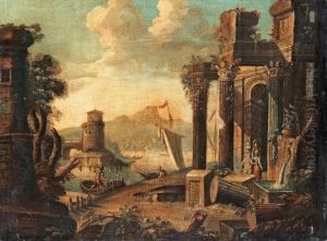 Capriccio Ruins By A Port