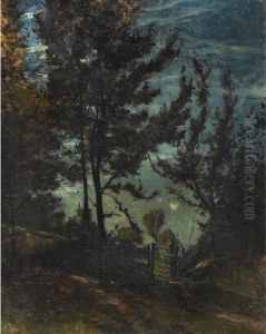 Path Through Woods by Henri-Joseph Harpignies
