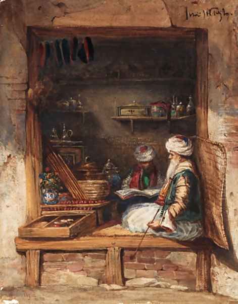 An Oriental bazaar - view 1