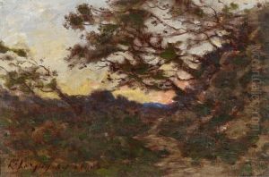 Le Sentier Sous Les Arbres - Coucher De Soleil" thumbnail