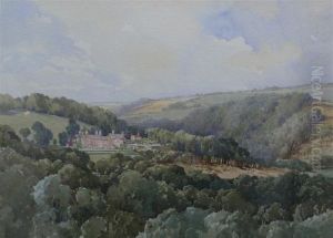 Offham Place, Near Lewes by Charles Harrington