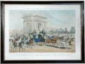 Scenes On The Road Or A Trip To Epsom And Back by John Harris