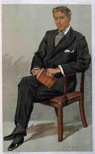 Aubrey Tanqueray, Spy cartoon of the character from the play 'The Second Mrs Tanqueray' by Arthur Pinero, from Vanity Fair, 22nd February 1894