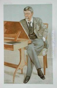 George du Maurier (1834-96) illustration from Men of the Day, published in Punch Magazine, January 1896