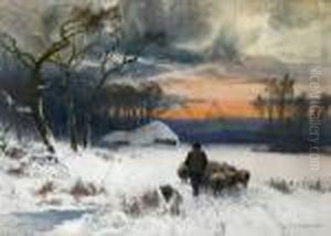 Hunting Scene Hunting Scene