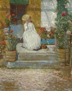 In The Sun by Childe Hassam