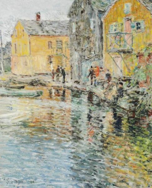 The Smelt Fishers, Cos Cob, Connecticut - view 1