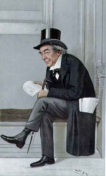 James Staats Forbes, Spy Cartoon from Vanity Fair, pub. 1900 - view 1
