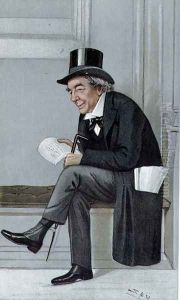James Staats Forbes, Spy Cartoon from Vanity Fair, pub. 1900