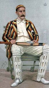 Cartoon of Lord Hawke by Leslie Mathew Ward