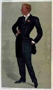 Mr Herbert Beerbohm Tree (1852-1917), a Spy cartoon from Vanity Fair, 12th July 1890