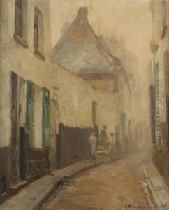 Conversation Dans Une Ruelle Bruxelloise