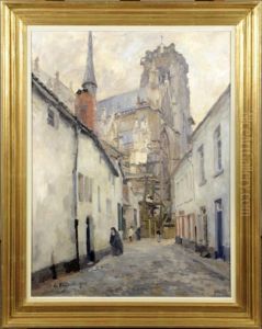 Vue De Malines by Gaston Haustrate