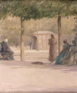 Au Jardin Public, Les Nounous by Louis Welden Hawkins