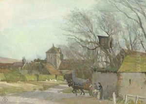 Rottingdean, Sussex by William Tatton Winter