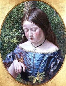 Girl with a Butterfly