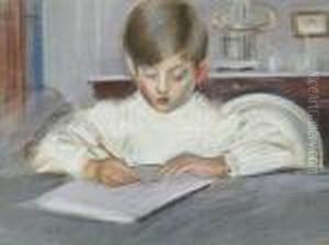The Drawing Lesson by Paul Cesar Helleu