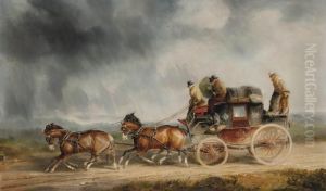 The London Mail Coach by Charles Cooper Henderson