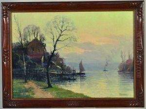 bord De Seine by Narcisse Henocque