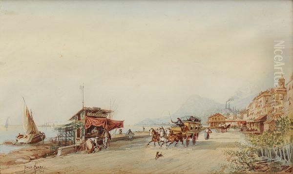 Bord De Mer (probablement Marseille) - view 1