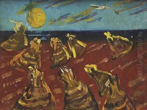 The Dancing Haycocks by Grace Henry