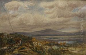 West Of Ireland Mountain Landscape by James Levin Henry