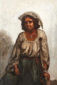 Portret De Tigancusa by Sava Hentia