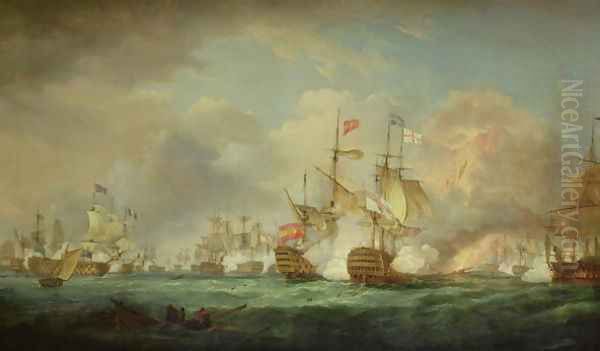 Battle of Trafalgar, 21st Oct. 1805 - view 1