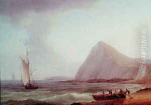Dover Cliffs by Thomas Whitcombe