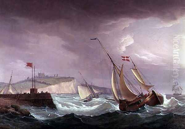 Shipping off Dover - view 1