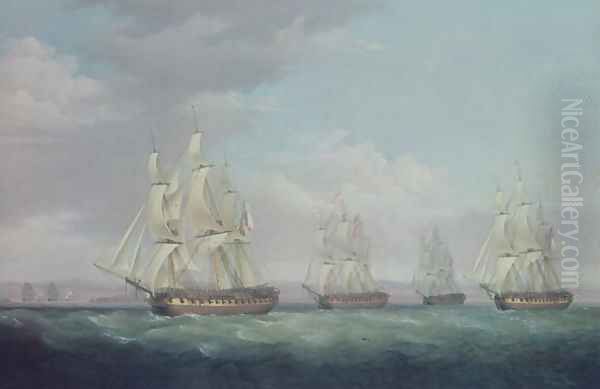 The Capture of the Santa Brigida, 1799 - view 1
