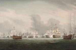 The height of the action on the 'Glorious First of June', 1794