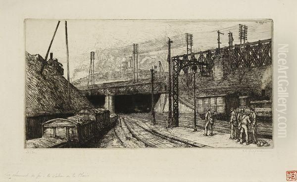 Les Chemins De Fer, La Station De La Plaine - view 1