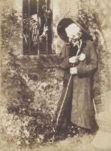 Study In Bonaly: Eddie Ochiltree by David Octavius Hill