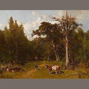 Autumn Landscape by Thomas Hill