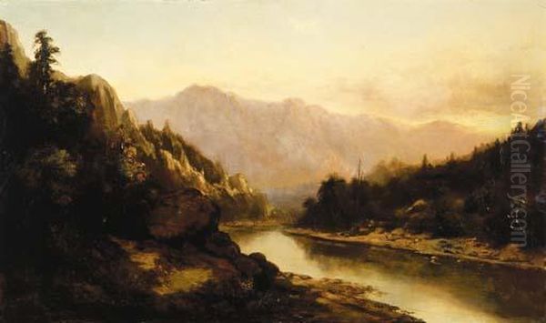 Sunrise In The Mountains - view 1