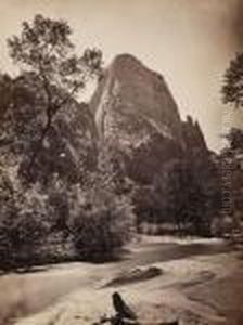 The Captain Of The Rio Virgen, Utah, Usa