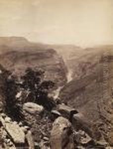 The Grand Canon, To-ro-wip Valley, Colorado River, Usa by John K., Jack Hillers